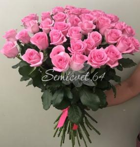 Малиновый закат (31 роза)
